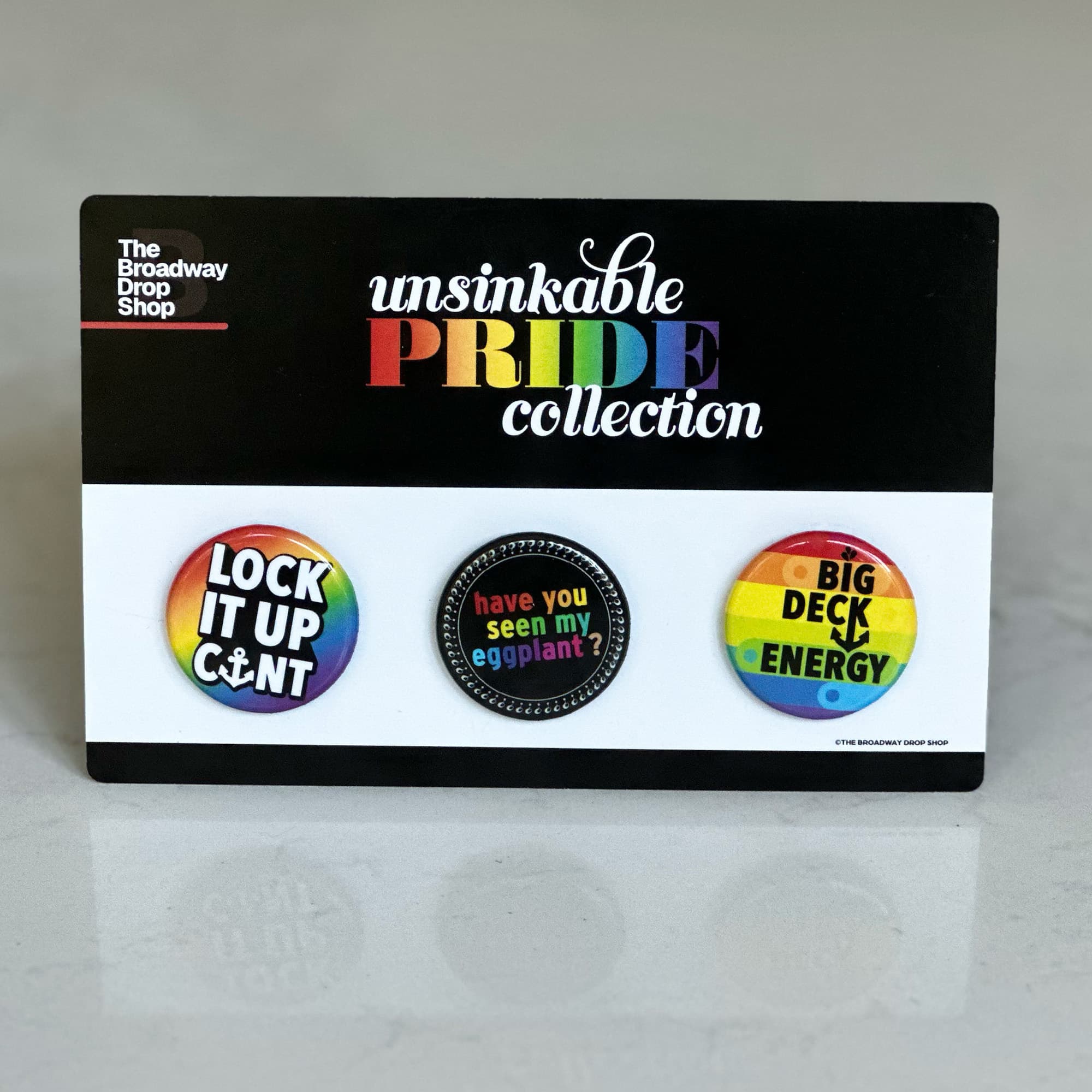 Unsinkable Pride - 3 Button Collection